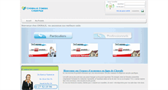 Desktop Screenshot of choralis-assurances.com